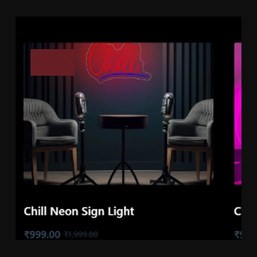 Chill Neon Sign Light