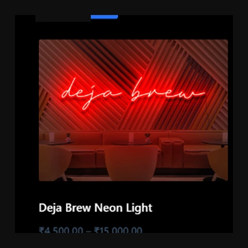 Dog Neon Sign