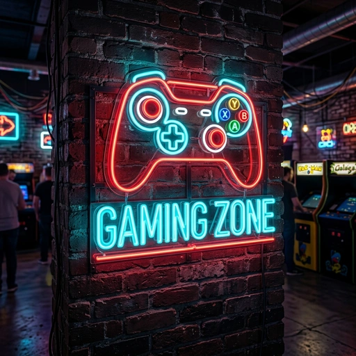 Gaming Zone Pro Neon Sign