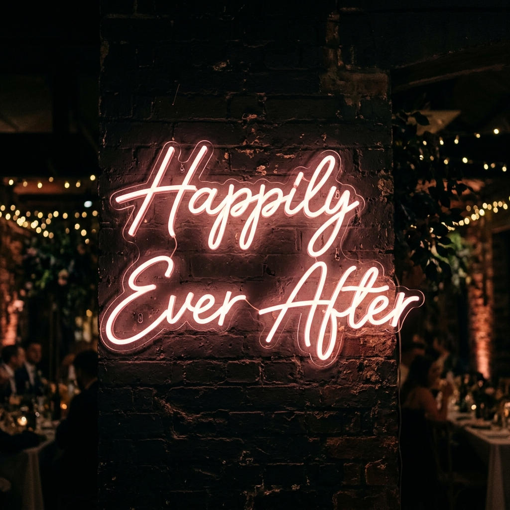 Happily Ever After Neon Sign